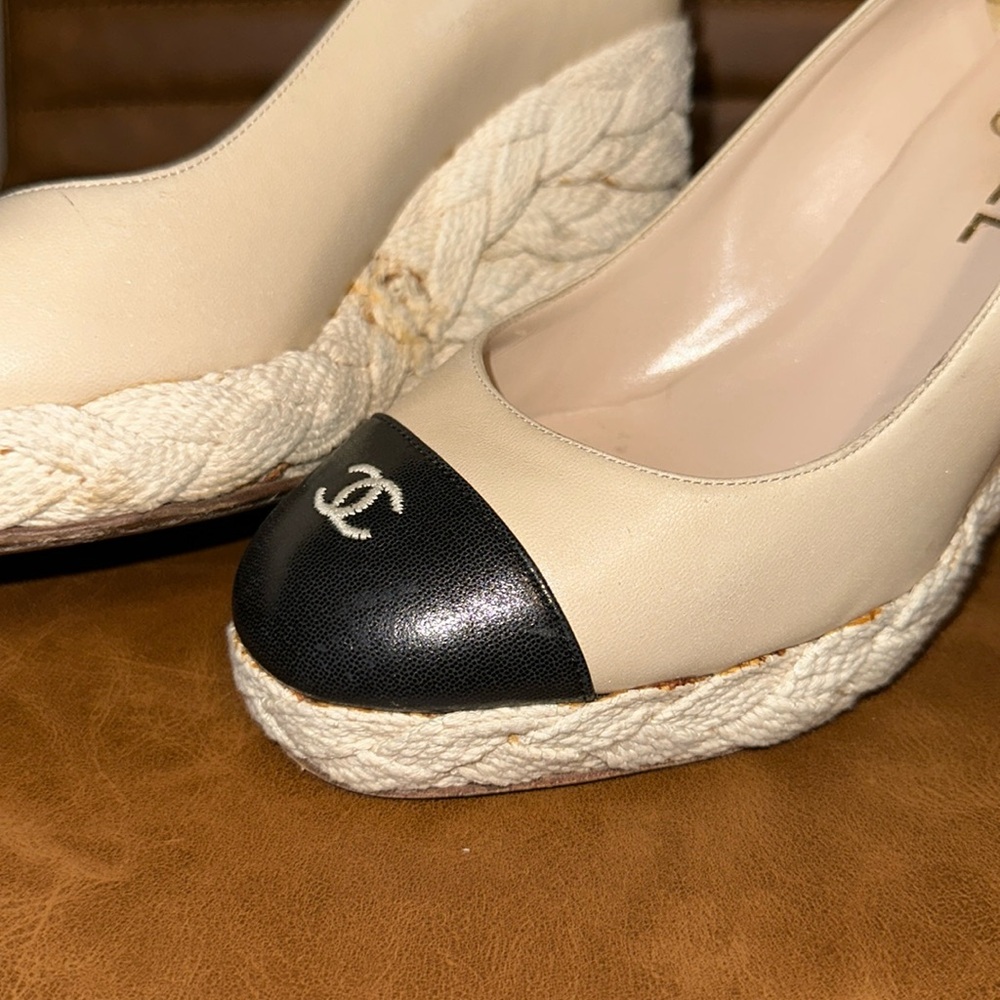Chanel Espadrille Wedges - Picture 7 of 11